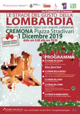Le strade del gusto della lombardia christmas edition a cremona